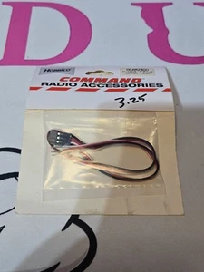 Hobbico HCAM 2300 Servo/Battery Lead Futaba J Male RC Airplane Car New - Picture 1 of 4