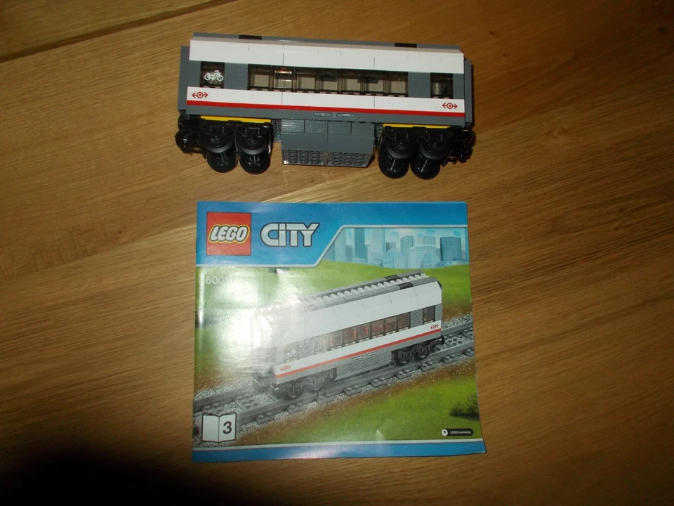 Lego® City Ferrovia - RC - da 60051 Set 3 - Carro centrale - con BA - Immagine 1 di 1