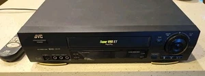 JVC HR-S5900U VCR Super VHS/S-VHS HiFi w/Remote - Tested Good/VG Condition - Picture 1 of 8