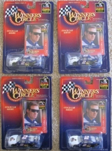 1998 Winners Circle Rusty Wallace 1/64 4-car Lot Ford Elvis Miller Lite Vintage - Image 1 of 1