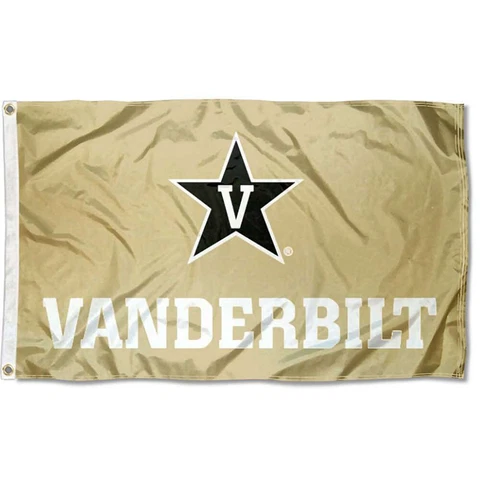 Vanderbilt Commodores 3' x 5' Flag - Vegas Gold Cover