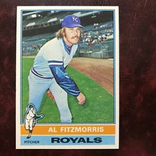 1976 Topps Set AL FITZMORRIS #144 KANSAS CITY ROYALS - NM/MINT+ *HIGH GRADE*