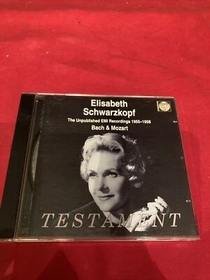 Testament Cd- Schwarzkopf- Unpublished Emi Recordings 55-58 - Bild 1 von 4