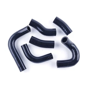 For Honda V65 Magna VF1100 C VF 1100C 1983-1986 Silicone Radiator Hose Black - Picture 1 of 11