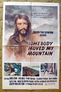 SOMEBODY MOVED MY MOUNTAIN 1975 drama - Chris Coan, Zan Dula, Elizabeth Trotman - Picture 1 of 1