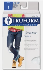 Calcetines de compresión médicos Truform Activewear hasta la rodilla 20-30 mmHg 1934 - Imagen 1 de 9