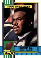 1990 Topps Football Card #388 Courtney Hall