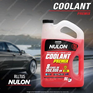 Nulon Red Long Life Top-Up Coolant 5L RLLTU5 5 Litres Quality Guarantee - Picture 1 of 2