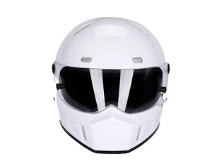 CRG Motorcycle Full Face Fiberglass Helmet DOT APPROVED (Extra Large Available)