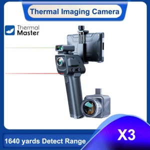 X3 Thermal Monocular Scope, 384×288 60Hz,15x Zoom Night Vision Thermal Camera - Picture 1 of 19