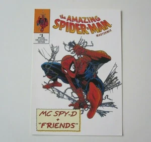 Brian May (Queen) The Amazing Spider-Man 1995 Promotional Postcard - Picture 1 of 3