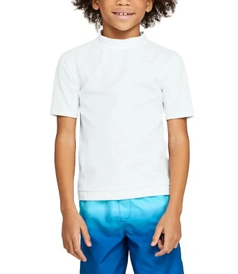 Camiseta de natación LANDS' END Little Boys S(4) Rashguard nueva con etiquetas Foto 1 de 4