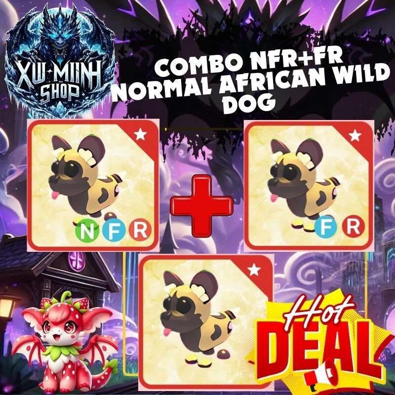 A NEW BRAND 🐕African Wild Dog combo N3on/FR Wild Dog Pet Cheap &Fast Delivery/Trusted Store