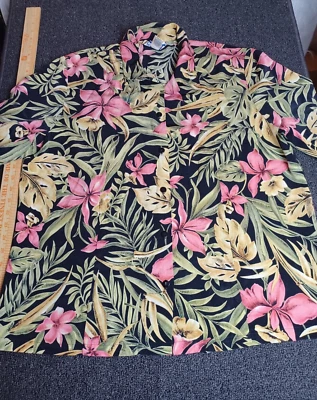 Pendleton Made in USA Tall 16 Shirt Vintage Tropical - Image 1 of 4