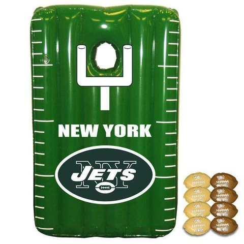New York Jets NFL Licensed Inflatable Bean Bag Toss Game Cover