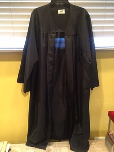 Black Summertime Graduation Robe OS Unisex - Bild 1 von 9