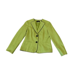 Evan picone lime green blazer size 10 - Picture 1 of 8