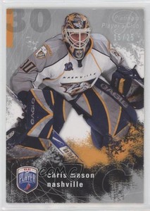 2007-08 Upper Deck Be a Player Platinum Player's Club /25 Chris Mason #110