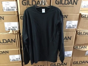 10 camisetas Delta Pro peso en blanco manga larga negras 10 camisas XL #659U - Imagen 1 de 3