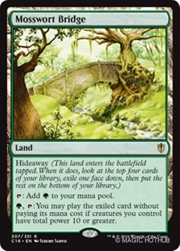 MTG - MOSSWORT BRIDGE - Commander 2016 (R) - Image 1 of 1
