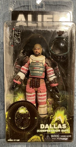 Authentic NECA Alien 35th Anniversary Dallas Compression Suit 7" Action Figure Cover