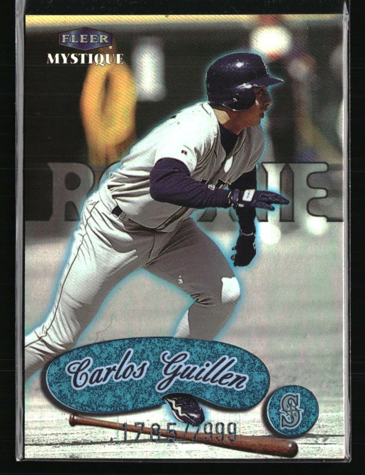 Carlos Guillen 1999 Fleer Mystique #105 Baseball Card /2999 - Image 1 of 2