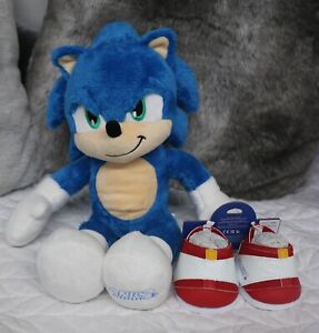 *NEW* Build-A-Bear Sonic the Hedgehog with Shoes from Sonic 2 16"