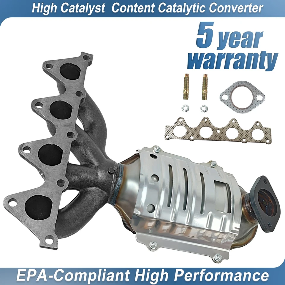 Convertidor catalítico delantero de alta calidad EPA para Hyundai Accent 1,6 L 2001-2005 Foto 1 de 4