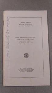 Vintage 60s TN Certified Nurseries Collectors of Native Wild Plants BK1709 - Picture 1 of 7