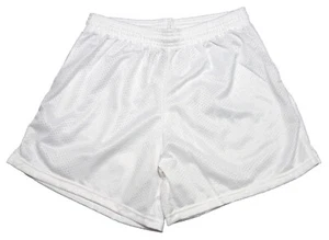 White Mini Mesh Shorts by Don Alleson - 2XL - Picture 1 of 5