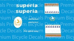 Pegatinas de bicicleta Superia - calcomanías - n.01 - Imagen 1 de 1