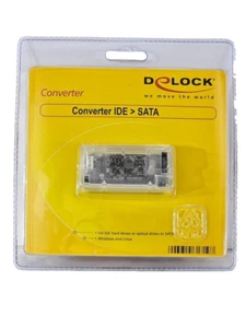 DeLock Schnittstellen-Converter 1 x IDE-Stecker 1 x Sata - Buchse Festplatten - Photo 1/8