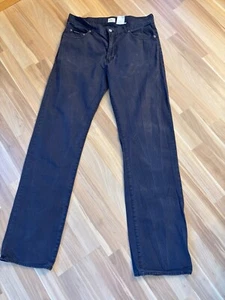 CALVIN KLEIN Baumwollhose, sommerlich leichte Qualität - W32 / L34 - grau-blau - Bild 1 von 3