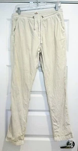 Marine Layer Women's Cream Cotton Beach Pants Straight Leg sz. Medium - Picture 1 of 7