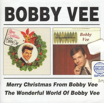 MERRY CHRISTMAS FROM BOBBY VEE / THE WONDERFUL WORLD OF BOBBY VEE - BGO UK CD - Image 1 of 3