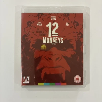Twelve Monkeys Blu Ray 1995 (Arrow Video) Bruce Willis Brad Pitt Free Post - Image 1 of 3