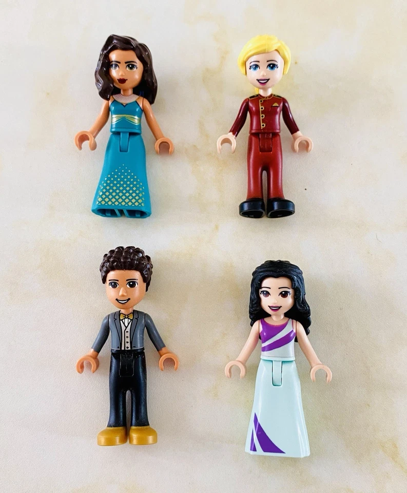 Lego Friends Emma Amelia Stephanie River Minifigures 41684 Heartlake Grand Hotel - Image 1 of 1