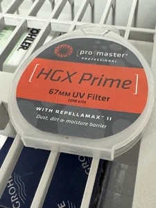 Promaster (6725) 67mm UV Filter with Repellamax II -- NEW - Picture 1 of 2