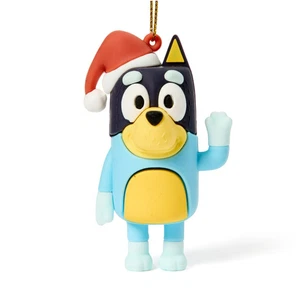 Bluey Bandit Hat Christmas Hanging Decoration 3D Ornament Official Licensed BNWT - Imagen 1 de 2