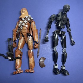 LEGO Star Wars: K-2SO (75120)  & LEGO Star Wars: Chewbacca (75530) **AS IS**USED