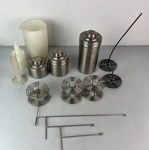 Nikor Stainless Steel Film Developing Tanks • 35mm & 220 & 120 LOT • With Reels - Picture 1 of 13