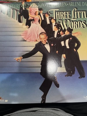 Laserdisc o * Three Little Words * Fred Astaire Vera-Ellen Red Skelton MGM/UA Foto 1 de 2