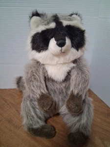 Vintage 1991 Plüsch Creations Inc 15 Zoll Waschbär guter Zustand Super süßes Fell - Bild 1 von 6
