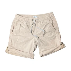 LL Bean Shorts Damen klein khaki beige Druckknopfmanschette elastisch Pull-On Stretch Shorts - Bild 1 von 10
