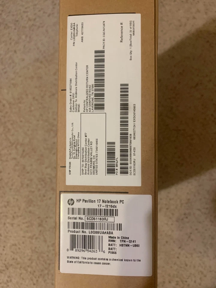 HP Pavilion 17-f215dx - L0Q89UA#ABA