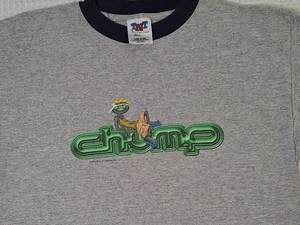 Vintage 2001 Chump Grey T-shirt Youth Kids Size XL TNT Trau & Loevner Y2K - Picture 1 of 9