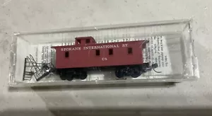 N Scale Kadee "Vintage" Spokane International RY 34' Wood Sheathed Caboose - NIB - Picture 1 of 4