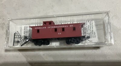 N Scale Kadee "Vintage" Spokane International RY 34' Wood Sheathed Caboose - NIB - Image 1 of 4