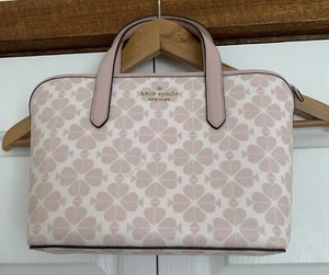 Kate Spade Flower Small Tote in Rose Smoke Multi (Blush Pink), As New - Picture 1 of 16
