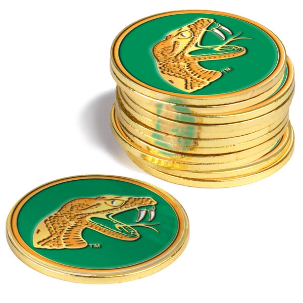 Маркеры мячей для гольфа Florida A&M Rattlers упаковка 12 шт. - Изображение 1 из 1